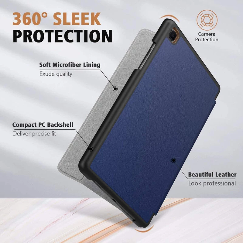 Techsuit Husa pentru Samsung Galaxy Tab A7 Lite - Techsuit FoldPro - Albastru 5949419036598