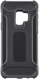 Techsuit Husa pentru Samsung Galaxy S9 - Techsuit Hybrid Armor - Black 5949419060654