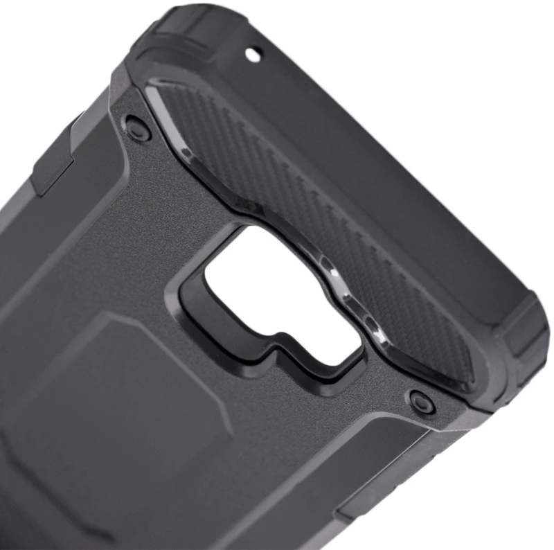 Techsuit Husa pentru Samsung Galaxy S9 - Techsuit Hybrid Armor - Black 5949419060654