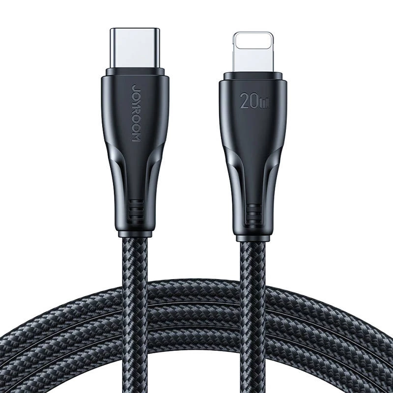 Joyroom Kabel do USB-C Lightning 20W 0.25m Joyroom S-CL020A11 (czarny) 044965