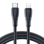 Joyroom Kabel do USB-C Lightning 20W 0.25m Joyroom S-CL020A11 (czarny) 044965