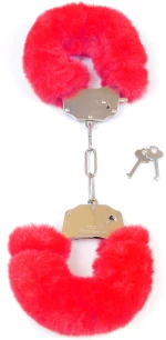 Furry Cuffs Red