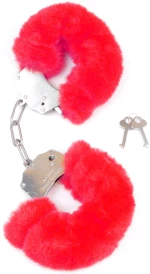 Furry Cuffs Red