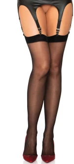 Spandex backseam stockings - Leg Avenue
