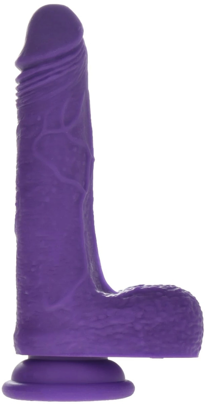 Ρεαλιστικό Ομοίωμα Πέους Hetty Color Changing Liquid Silicone 18.5 cm - Μωβ