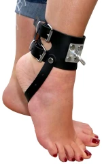 Kiotos Leather Ankle Restraints with Heavy O-Ring