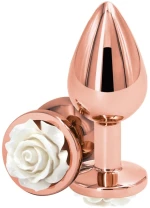 Πρωκτική Σφήνα NS Novelties White Rose - Medium
