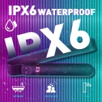 Δονητής με Μαστίγιο Rizey IPX6 9