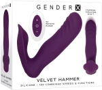 Δονούμενη Πρωκτική Σφήνα Gender X Velvet Hammer