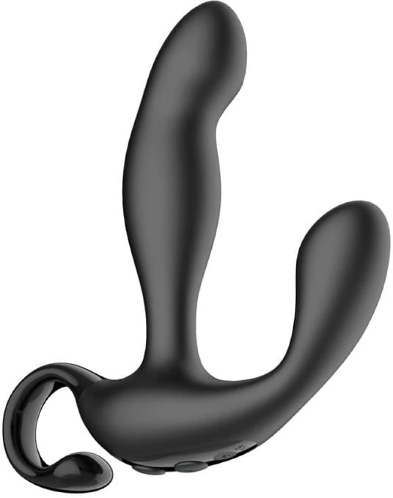 Δονητής Προστάτη Finger Wiggle - Μαύρος