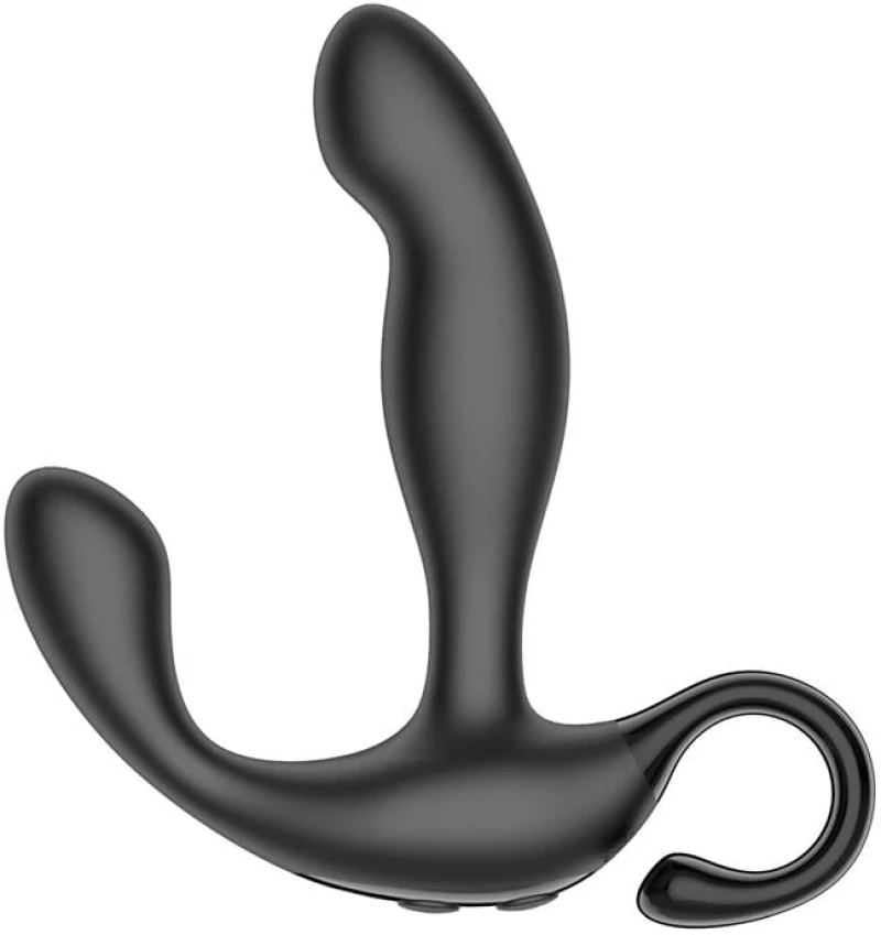 Δονητής Προστάτη Finger Wiggle - Μαύρος