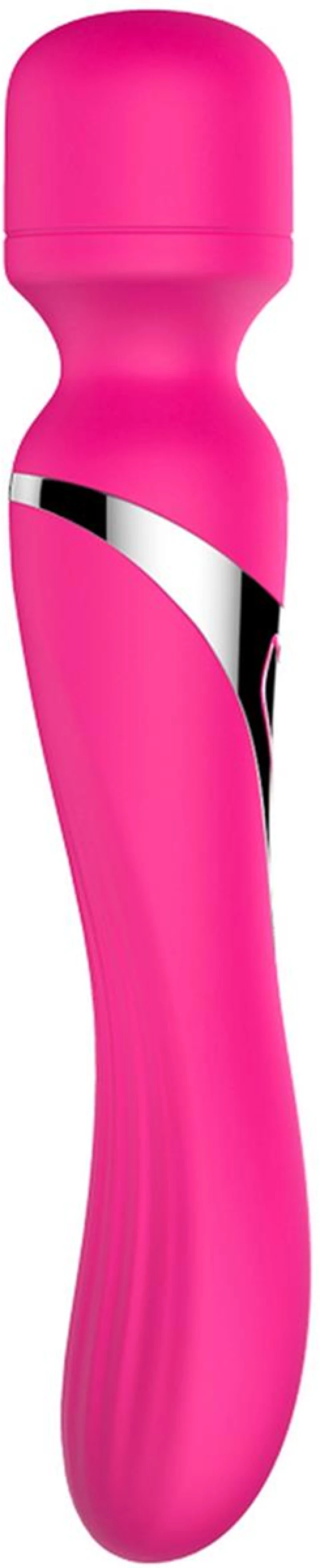 Διπλό Δονούμενο Ραβδί Wand Massager - Ροζ