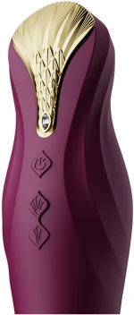 King Vibrating Thruster- Velvet Purple
