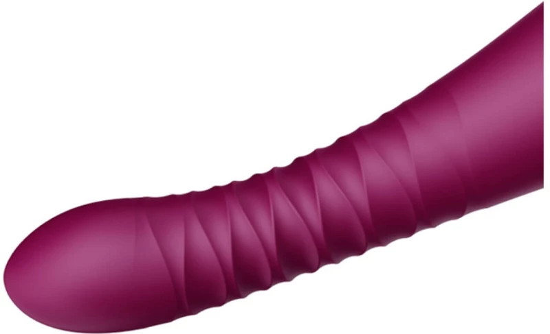 King Vibrating Thruster- Velvet Purple