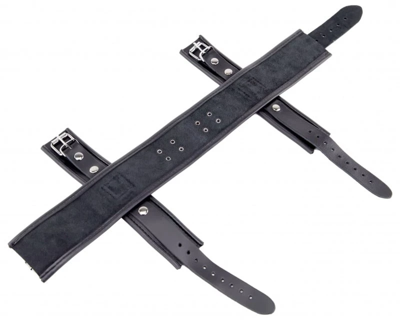Δερμάτινες Χειροπέδες Λαιμού/Καρπών - Bondage Kit