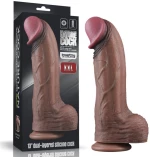 Dual Layered Silicone Cock XXL
