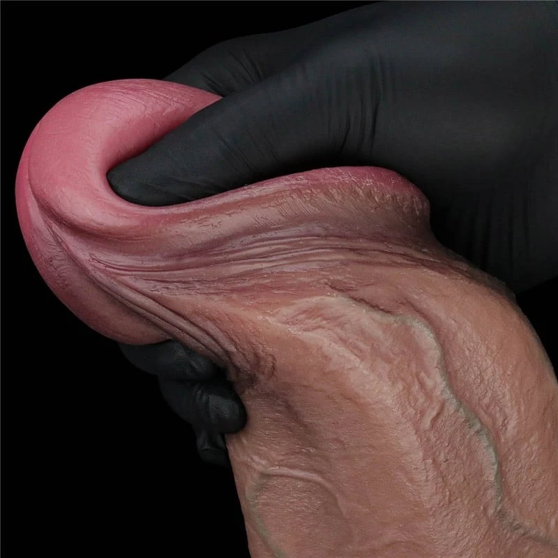 Dual Layered Silicone Cock XXL