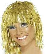Wig short gold