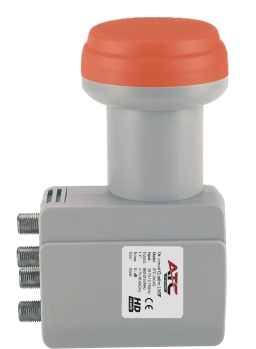 LNB Τετραπλό Quattro (για Πολυδιακόπτες) ATC-2404Q