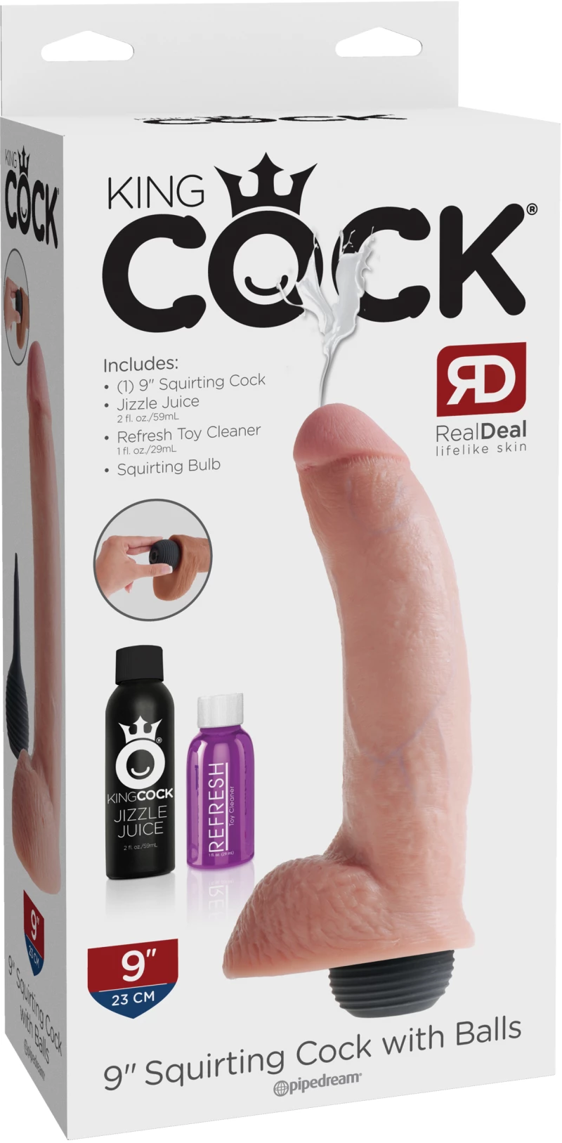 Squirting Cock 9 Inch - Skin