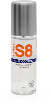 S8 Cooling WB Anal Lube 125ml