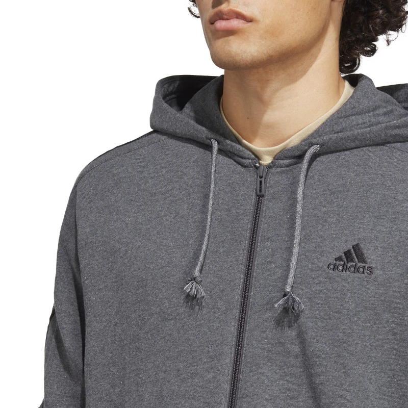 adidas M 3S FT FZ HD IC9837 ADIDAS Γκρι