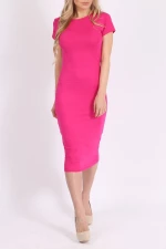 Basic Midi Bodycon Dress