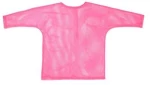 Long Sleeved Pink Mesh Top