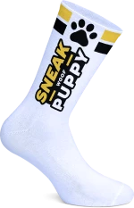 SNEAKFREAXX SOCKEN "PUPPY" YELLOW