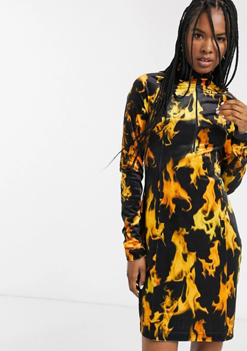 The flame dress