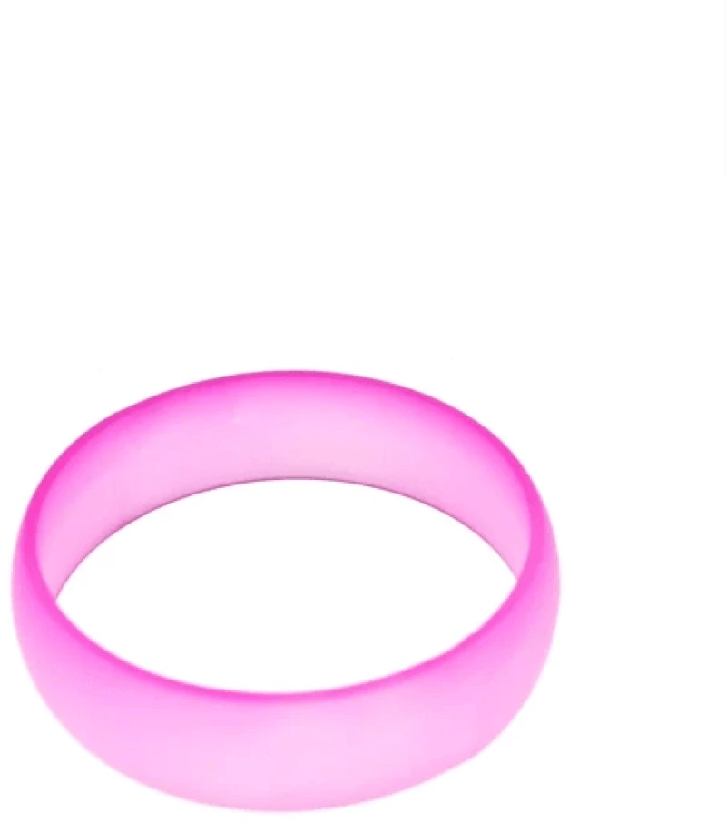 Neon Asst. Transparent Frosted Bangles