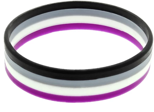 1.5cm Asexual Silicon Bracelets