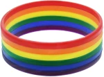 2.3cm Rainbow Silicon Bracelets
