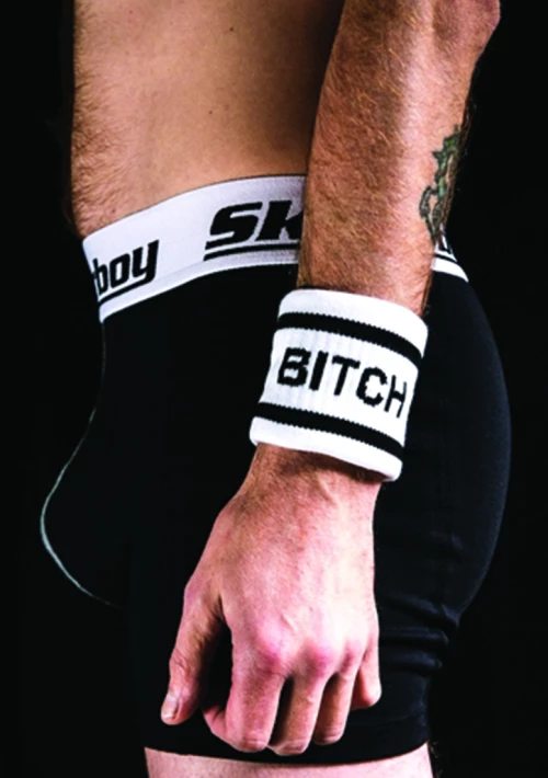 Sk8erboy Sweatband BITCH