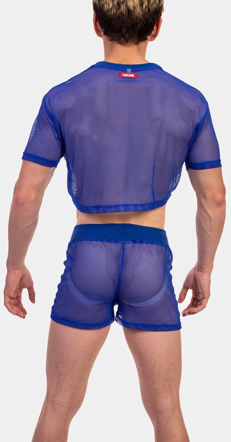 Mesh T-Shirt Ferry Blue