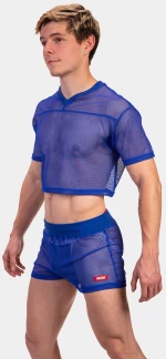 Mesh T-Shirt Ferry Blue