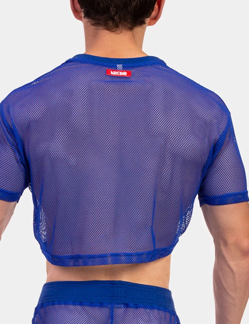 Mesh T-Shirt Ferry Blue