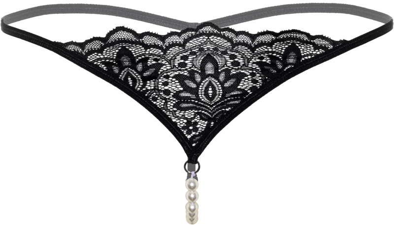 Pearl beaded g-string