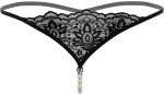 Pearl beaded g-string