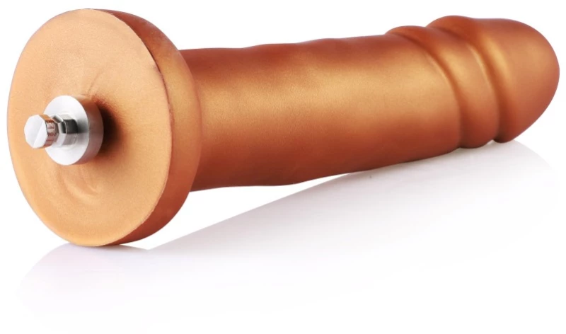 Hismith Golden Silicone Dildo 17cm