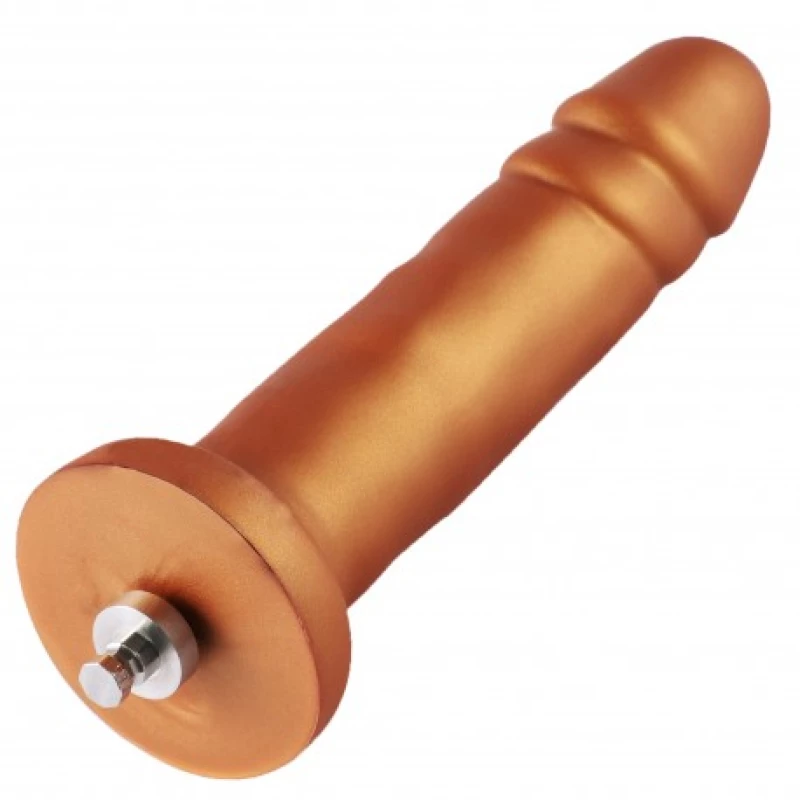 Hismith Golden Silicone Dildo 17cm