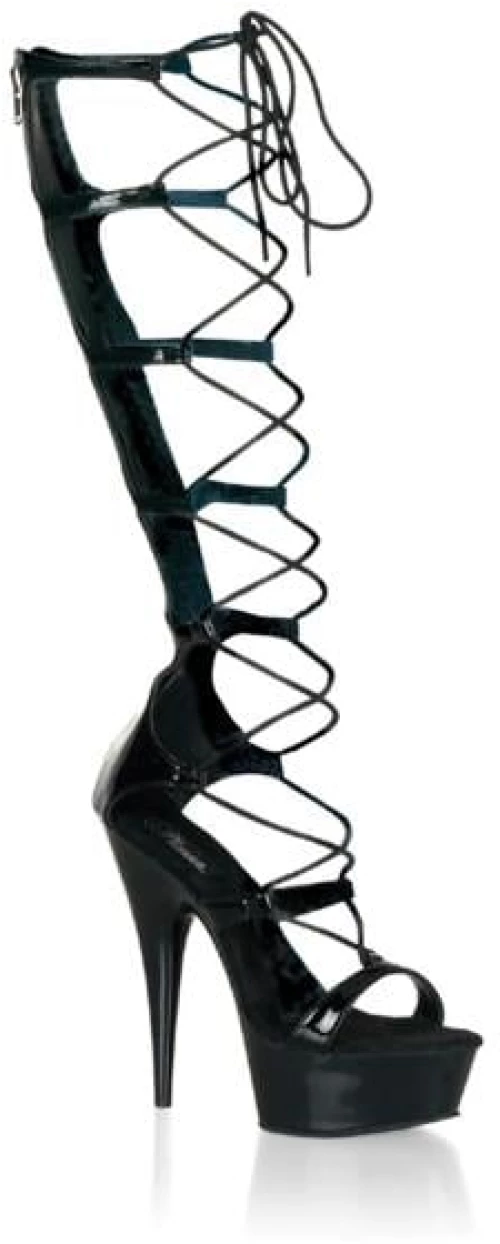 DELIGHT-698 Black Boot