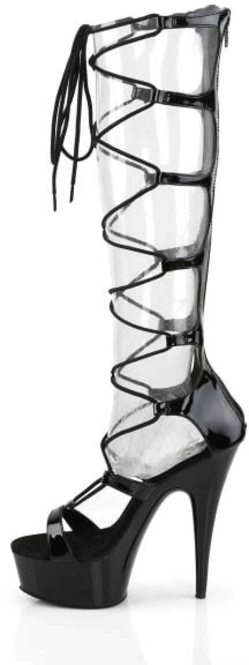 DELIGHT-698 Black Boot