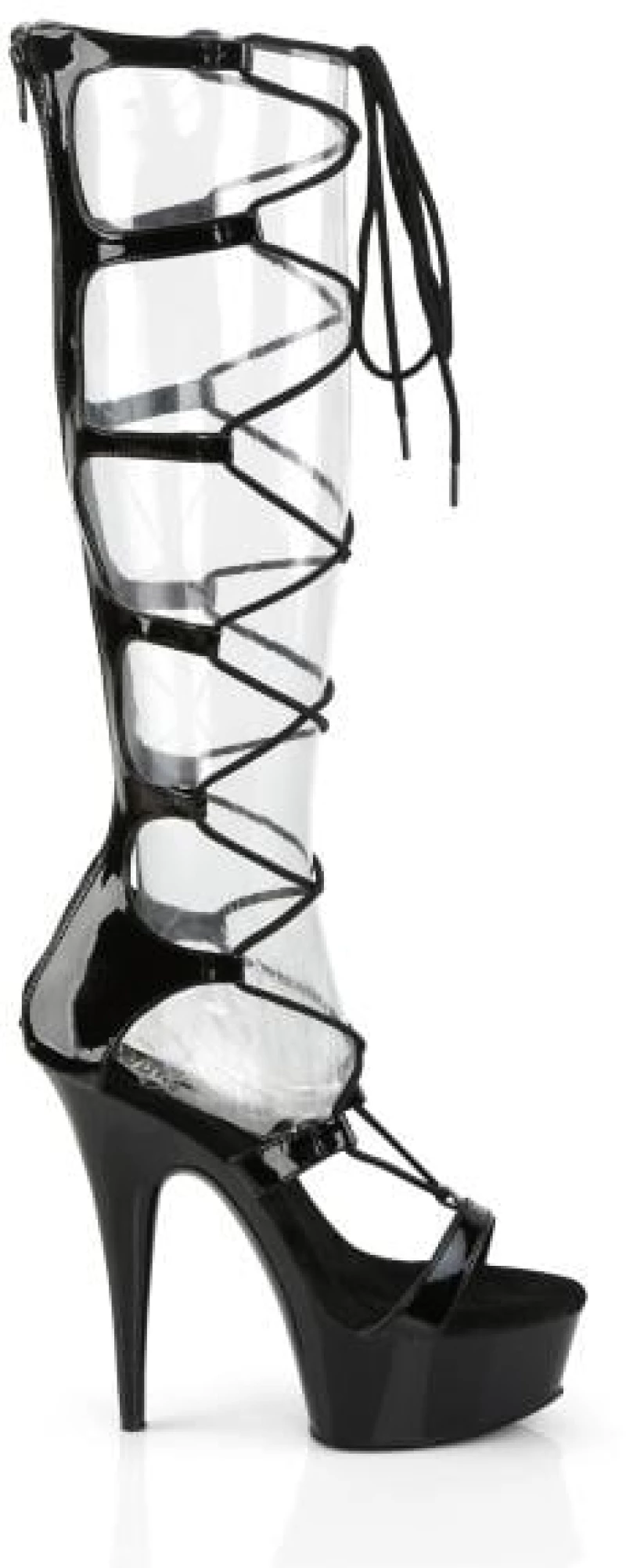 DELIGHT-698 Black Boot