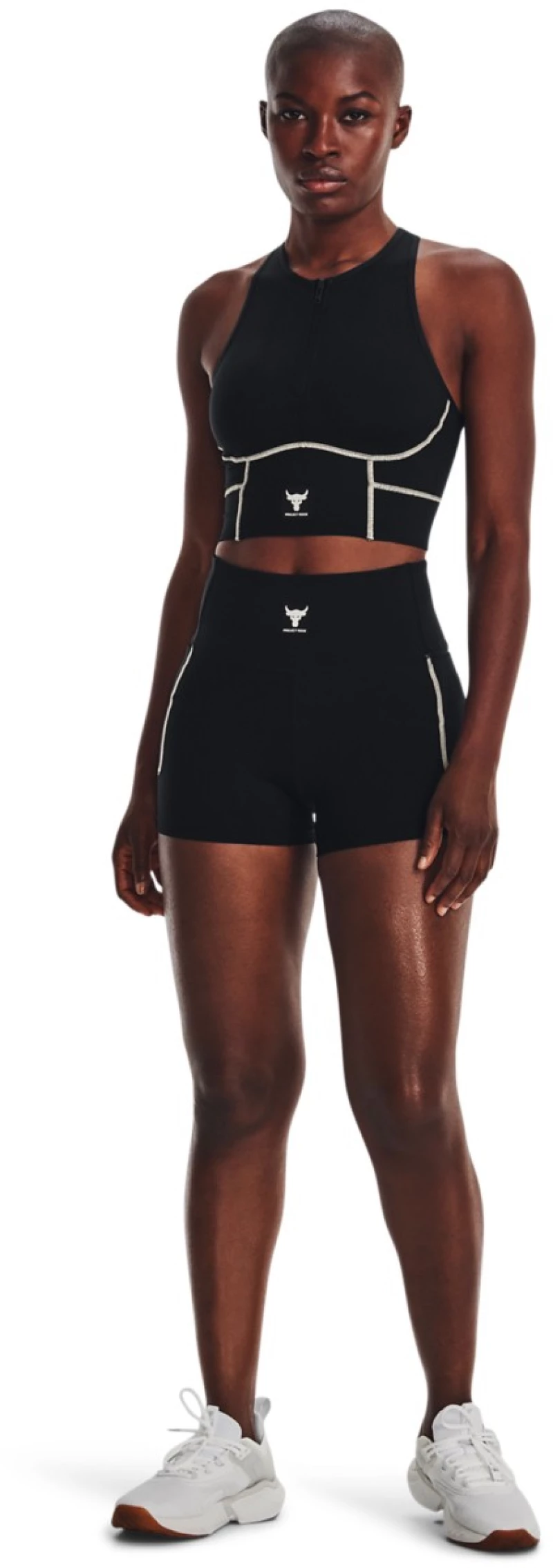 UA Pjt Rock Meridian Short 1377461-001 UNDER ARMOUR Μαύρο