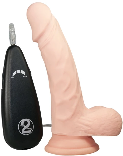 RealFlesh Vibrating Dong 7inch