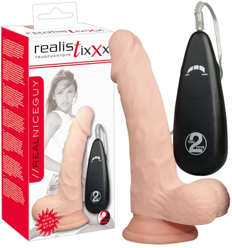 RealFlesh Vibrating Dong 7inch