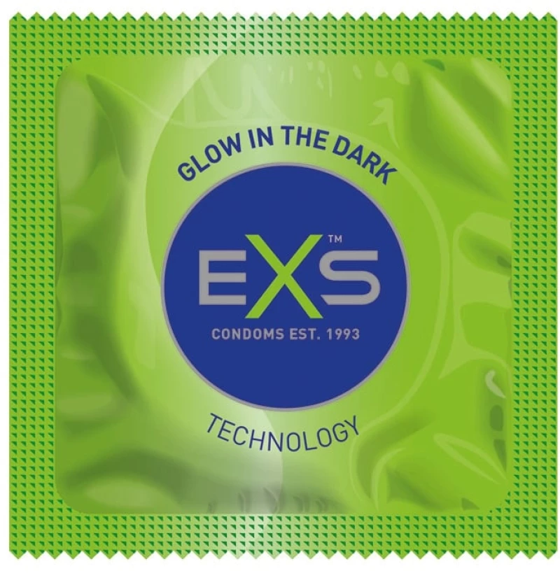 Exs Glowing Condom - 1 pack