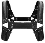 Chest Bulldog Harness - Black