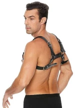 Chest Bulldog Harness - Black